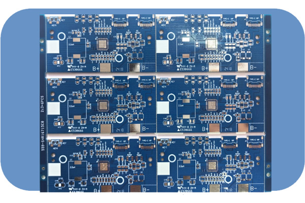 Four layer blue oil plate