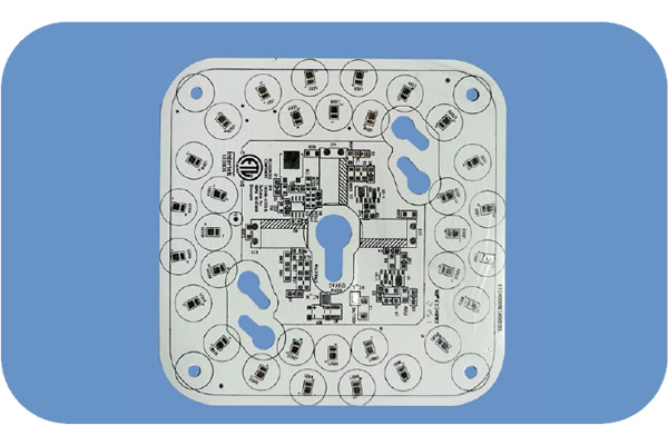 Double side lamp board