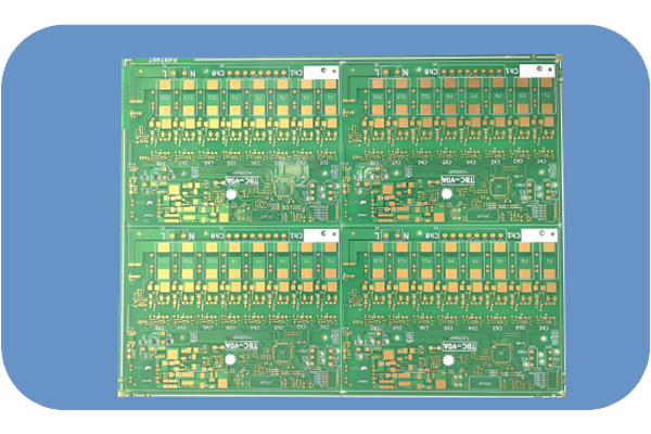 Six Layer impedance gold-plated board