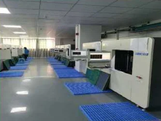 High speed flying needle machine