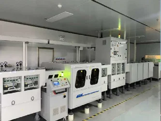 Solder resistance pre-treatment line