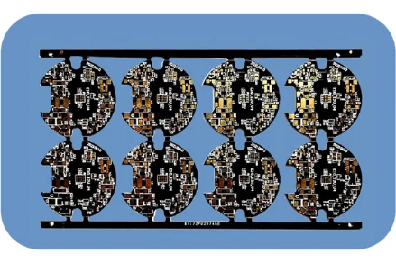 Thermoelectric separation of double-sided copper substrate