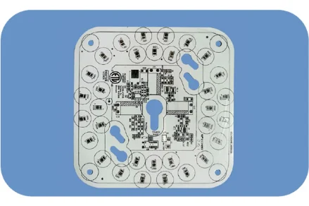 Double side lamp board